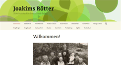 Desktop Screenshot of joakimsrotter.se
